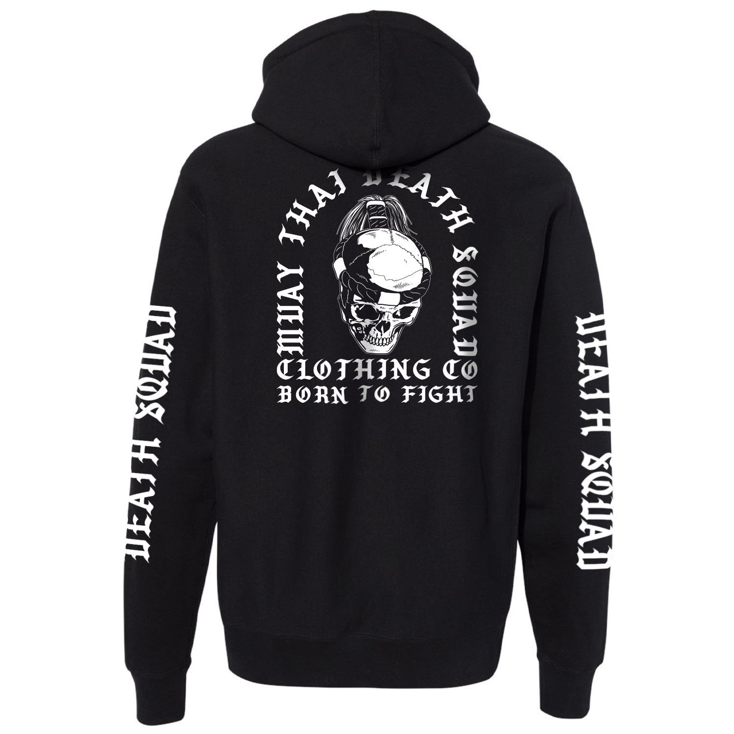 MTDS Supreme Born to Fight Hoodie Vale Tudo Death Squad