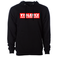 Load image into Gallery viewer, VTDS Violence Solves Everything Hoodie
